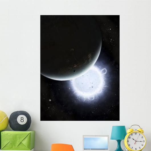 Tiny Moon Rakka Ume Wall Decal