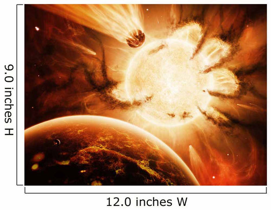 Hand Destiny Nebula Is Wall Decal