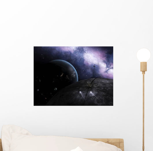 Two Courier Shuttles Pass Wall Decal
