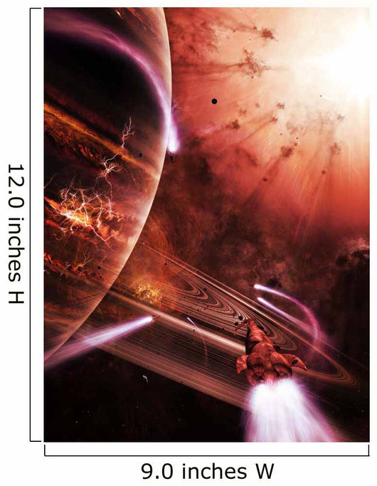 Starships Hone Their Skills Wall Decal