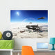 Five Medium Freighters Decelerate Wall Decal