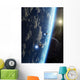 Two Survey Craft Orbit Wall Decal