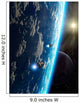 Two Survey Craft Orbit Wall Decal