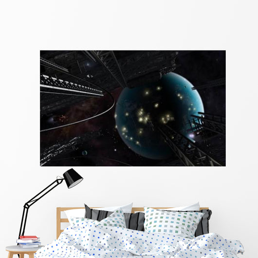 Bright Blisters Nuclear Energy Wall Decal