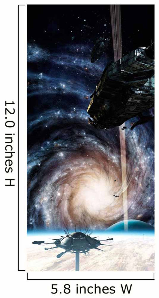 Spacecraft Arrives Docking Station Wall Decal