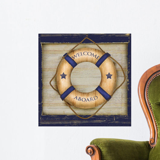 Welcome Aboard Wall Mural
