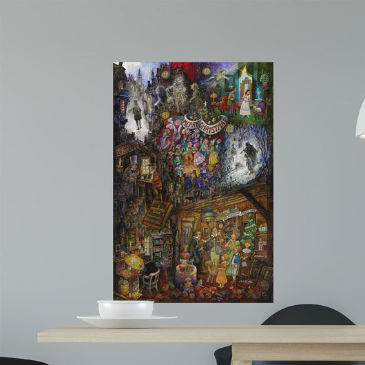 A Christmas Carol Wall Mural