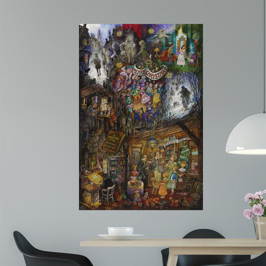 A Christmas Carol Wall Mural