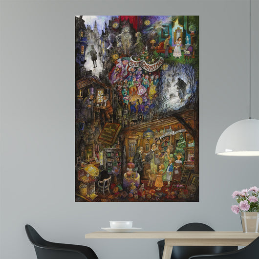 A Christmas Carol Wall Mural