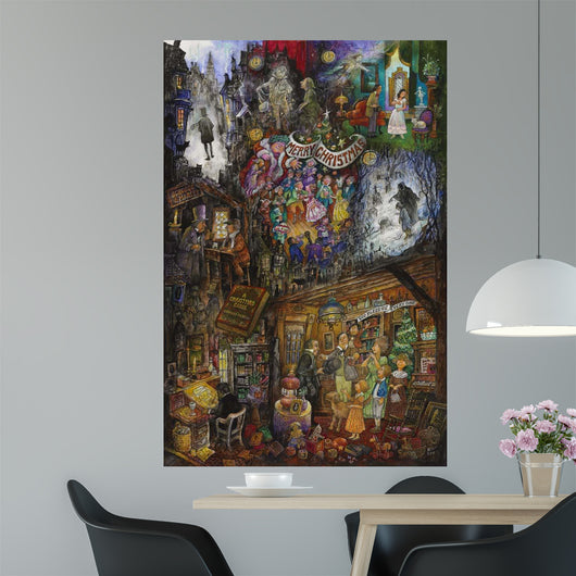 A Christmas Carol Wall Mural