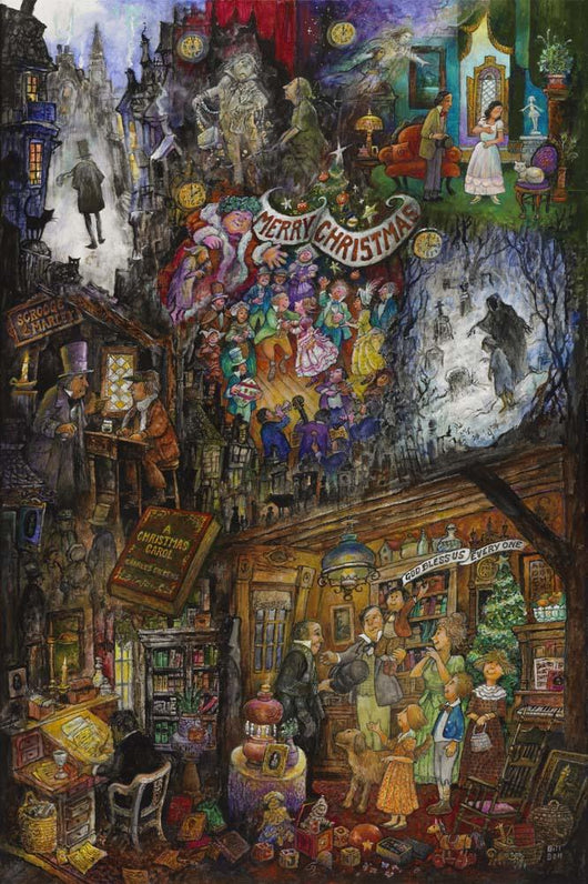 A Christmas Carol Wall Mural