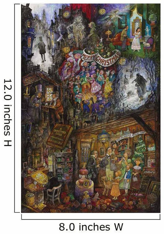 A Christmas Carol Wall Mural