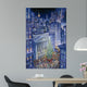 Christmas In The City Wall Mural