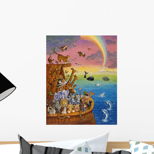 Noah & The Rainbow Wall Mural