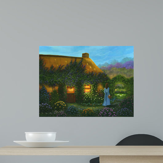 Irish Cottage Wall Mural