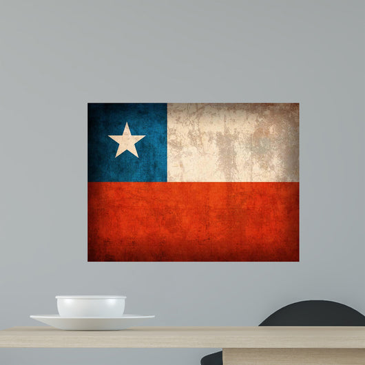 Chilean Flag Wall Mural