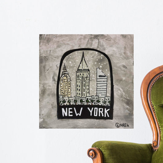New York Snowglobe Wall Mural