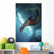 Young Sea Lion Plays Vertical Wall Decal