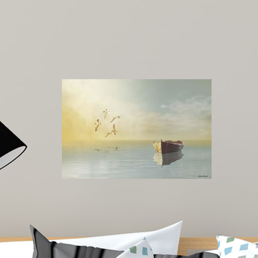 Soft Sunrise on the Beach Wall Mural