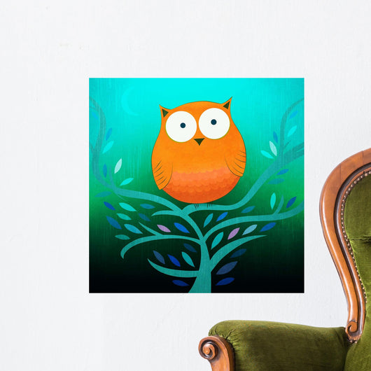 Night Owl Wall Mural