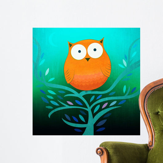 Night Owl Wall Mural