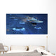 Flying Saucers Come Back Wall Decal