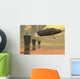 Two Spacecraft Takeoff from Wall Decal