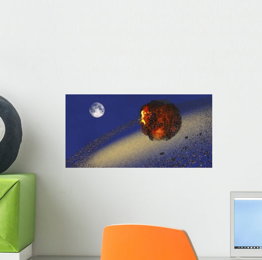 Earth Lays Ruins after Wall Decal
