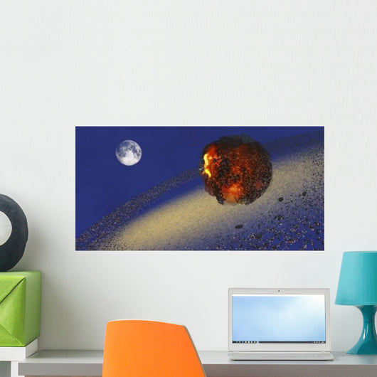 Earth Lays Ruins after Wall Decal