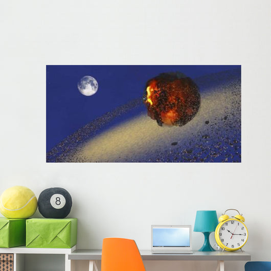 Earth Lays Ruins after Wall Decal