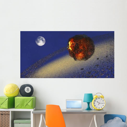 Earth Lays Ruins after Wall Decal