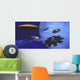 Meteor Flies past Space Wall Decal