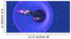 Spaceships Enter Wormhole Outer Wall Decal