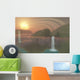 Lush Tropical Jungle River Wall Decal