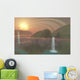 Lush Tropical Jungle River Wall Decal
