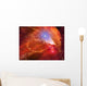 Orange Nebula Wall Decal