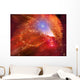 Orange Nebula Wall Decal