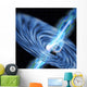 Stellar Black Hole Emits Wall Decal