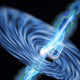 Stellar Black Hole Emits Wall Decal