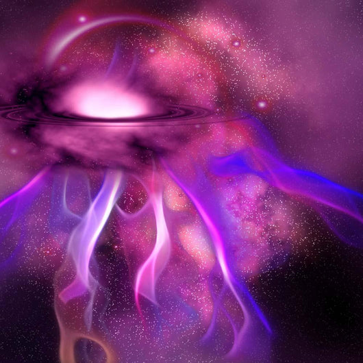 Blushing Nebula Wall Decal