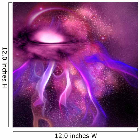 Blushing Nebula Wall Decal