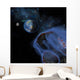 Several Asteroids Hurtle towards Wall Decal