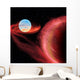 Binary Star System Wall Decal