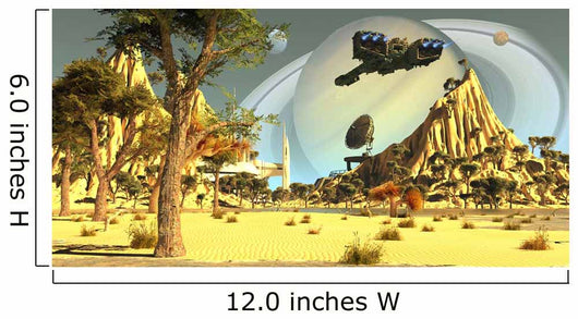 Earth Colonists Set up Wall Decal