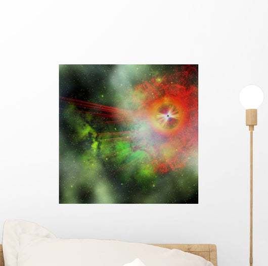 Star Having Mass More Wall Decal
