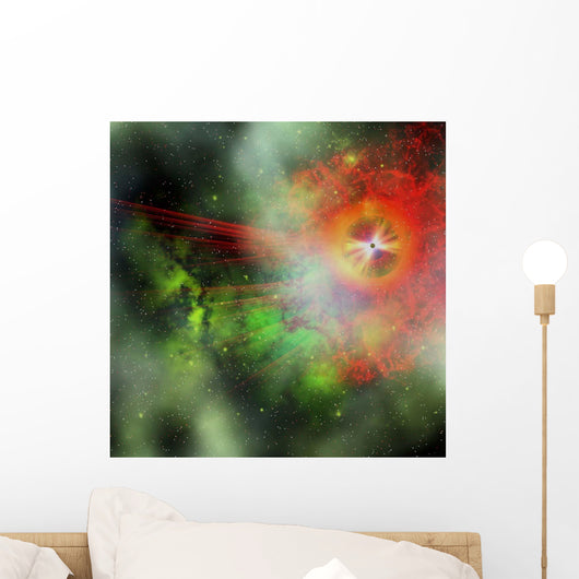 Star Having Mass More Wall Decal