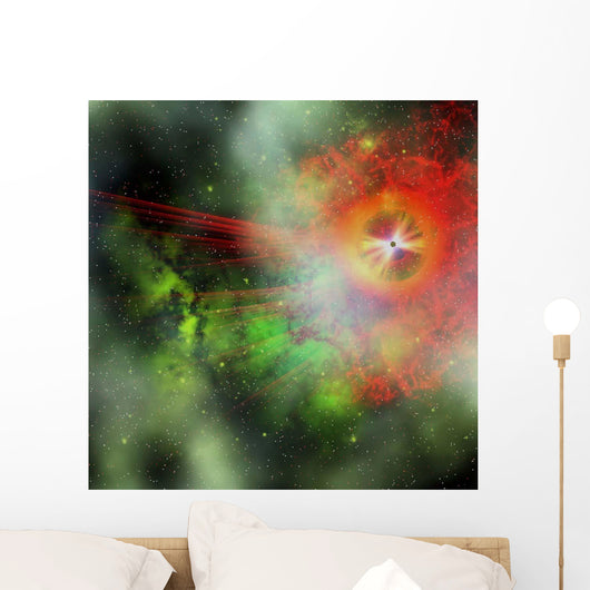 Star Having Mass More Wall Decal