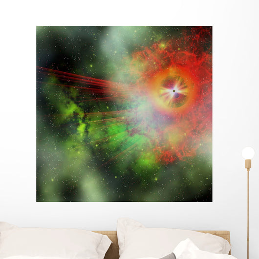 Star Having Mass More Wall Decal