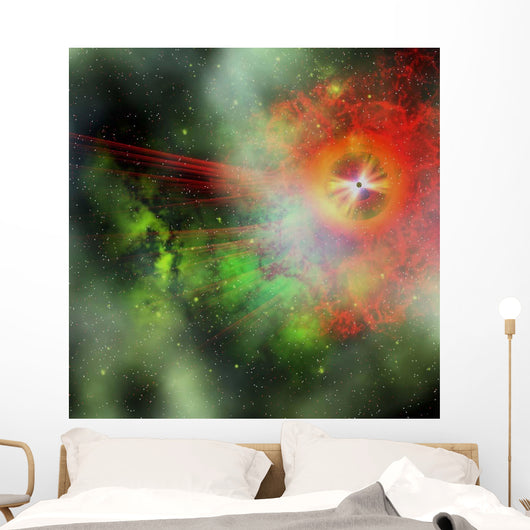 Star Having Mass More Wall Decal