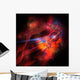 Collection Colorful Nebulae Gases Wall Decal Design 2